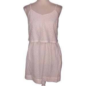Loft Ann Taylor petite eyelet dress
